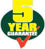 5 Year Guarantee