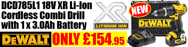 DWALT DCD785L1 18V XR Li-IOn Combi with 1 Battery �154.95