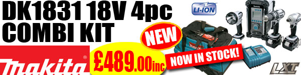 Makita DK1831 4 pc Combo Kit �489.00