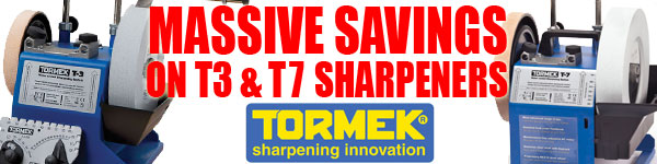 Massive Savings on Tormek T3 & T7