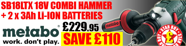 SB18LTX 2 x 3A �239.95 SAVE �100