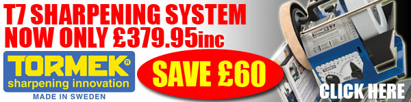 Tormek T7 NOW �379.95inc SAVE �60