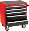 DRAPER Expert 5 Drawer Roller Tool Cabinet �299.95 Expert Quality, Five Drawer Roller Cabinet Manufactured From Sheet Steel With Soft Grip Pull-along Handle. Fitted With Two Fixed And Two Braked Swivelling Castors With Wide Tyres. Drawers Are Fitted W