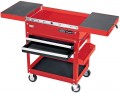 DRAPER Expert 2 Drawer Tool Trolley - 910 X 560 X 1000mm �249.95 Expert Quality, Large Top Storage Compartment And Two Drawers, All Fitted With Eva Foam Liners And Ball Bearing Runners For Smooth Operation And Long Life. Split Top Slides Left And Right To Reveal To