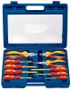 DRAPER EXPERT 10 PIECE SLIMLINE VDE APPROVED FULLY INSULATED SCREWDRIVER AND PLIERS SET �49.95 

Expert Quality, Tested To 10kv, Suitable For Working On Live Circuits Of 1kv Ac And 1.5kv Dc. Pliers Are Drop Forged From Chrome Vanadium Steel Correctly Hardened And Tempered With Additionally In