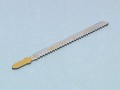 ULTRA   8008-HSS   JIGSAW BLADES (5) METAL T101A �10.94 Ultra Jigsaw Blades

Aeg And Hitachi Fitting.

Made Fom High Speed Steel With Ground And Sharpened Teeth.

For Use In Cutting Non Ferrous Metals Up To 10mm Thick.

Super Fine Cut.

12tpi. 
