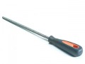 BAHCO 1-230-08-1-2 ROUND BASTARD  FILE  8IN �9.05 Bahco 1-230-08-1-2 Round Bastard File 8infor Filing Circular Openings Or Concave Surfaces.tapered Slightly Towards Point.with Ergo Grip Handle.size. 8in.cut. Round Bastard.