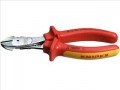 KNIPEX   74 06 180 SB DIAGONAL CUT PLIERS VDE �38.25 Knipex 74 06 180 Sb Diagonal Cut Pliers Vdehigh Leverage Diagonal Cutter With Fixed, Forged-on Articulated Axle For Heaviest Duty. Suitable For Piano Wire And Equally For Soft Wire. Induction-hardened