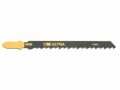 ULTRA   8006-CV    JIGSAW BLADES (5) WOOD  T144D �4.46 Ultra Jigsaw Blades

Aeg And Bosch Fitting.

A Chrome Vanadium Steel Blade With Raker Set And Sharpened Teeth.

For Fast Cutting Of Wood And Chipboard Up To 60mm.

6tpi. 

Overall Length 4in