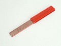 D.M.T.  DIAFOLD DIAMOND WHETSTONE - FINE �30.95 Dmt Diafold Whetstone

Diafold Whetstones Feature A Carrying Case That Unfolds Into A Permanently Attached Handle.
When Folded, This Carrying Case Protects The Tools Surface.
When Unfolded, The Ha