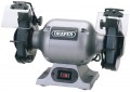 DRAPER 240V 370W 150MM HEAVY DUTY BENCH GRINDER �54.95 Features:
&nbsp;
A Heavy Duty Model Designed For Use In The Garage Or Industrial Workshop. 
One Coarse And One Fine Grinding Wheel, Adjustable Eye Protection Shields, Spark Deflectors, Wheel Guards