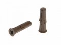RAWLPLUG   68 560 UNO PLUGS BROWN (CARD 96) �3.02 Patented Zig Zag Expansion Which Allows Uno To Fix Into Any Type Of Wall , Ceiling Or Floor. Secure Fixing Into Cavities And Voids.no Need For Specific Plugs For Plasterboard Or Lock.instant Grip And 