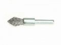 LESSMANN END BRUSH WITH SHANK D12/60 X 20H .30WR �4.27 Lessmann End Brush With 6mm Shank - Pointed

End Brush With 6mm Shank For Cleaning And De-burring In Hard To Reach Areas. 
For Removal Of Paint And Cleaning Of Moulds And Castings.
Also For Workin