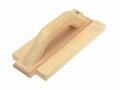 EMIR    810  CROSS GRAIN FLOAT 280MM �14.50 Emir Wooden Float

These Skimming Floats Are Designed To Scrub And Give A Sandy Surface Finish To Rendering Concrete Or Plaster.

The 810 Cross Grained Float Has A Heavier Face With The Grain Runn