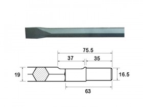 Faithfull Chisel 380mm Ryobi / Bosch Shank