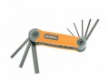 FAI/FULL FOLDING HEX KEY SET (8) METRIC �7.82 Compact Folding Hexagon Short Arm Key Set With Soft Grip.contains 1 Of Each Of The Following Sizes.metric: 1.5, 2, 2.5, 3, 4, 5, 6, 8mm