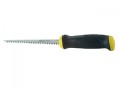 STANLEY FAT MAX JAB SAW                 0-20-556 �9.21 Stanley Fat Max Jab Saw

Sharpened Tip And Thick Blade To Punch Easily Through Dry Wall Board. Hardened And Tempered Jet Cut Blade With Ergonomic Handle.