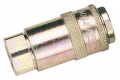 DRAPER 1/4\" FEMALE THREAD PCL PARALLEL AIRFLOW COUPLING �7.55 For Use With Standard Adaptors. Bsp Parallel. Positive Lock Single Action Ideally Suited For Most Compressed Air Applications. Maximum Airflow Rate 1197l/min (42cfm) At 6.9bar (100 Psi). Maximum Worki