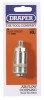 DRAPER 1/4\" MALE THREAD PCL TAPERED AIRFLOW COUPLING �7.55 For Use With Standard Adaptors. Bsp Parallel. Positive Lock Single Action Ideally Suited For Most Compressed Air Applications. Maximum Airflow Rate 1197l/min (42cfm) At 6.9bar (100 Psi). Maximum Worki