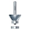 TREND 46/3 1/4TC BEVEL TRIM �34.27 Cut A Wider Edge Line, At An Angle Of 80 Degrees. A 16mm Bearing Is Supplied As Standard. A Larger 19mm Bearing Will Spread The Wear Of The Cutting Edges.dimensions:d=20mmc=14mmb=fractionally Larger T