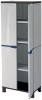 DRAPER THREE SHELF PLASTIC UTILITY CABINET �119.95 Freestanding Cabinet, Ideal For Use Around The Home, Office, Garage Or Small Workshop. Robust Plastic Construction; Supplied In Flat Pack Form With Comprehensive Self Assembly Instructions. Maximum Ca