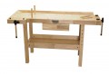 DRAPER EXPERT 1400 X 500 X 860MM CARPENTERS WORKBENCH �149.95 (tools Not Included)
&nbsp;
Expert Quality, Sturdy Construction Made From Rubber Tree Wood With Lacquered Finish. Has One Drawer, Two Vices (one At The Front, The Other At The Side - Capacity 170mm)