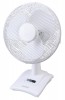 DRAPER 12\" 230V 3 SPEED DESK FAN WITH PLUG �19.95 Ideal For Use In The Home Or Office. Three Speed, With Tilt And Automatic Oscillating Feature. Weight 2kg. Fitted With Cable And Approved Plug. Display Carton.