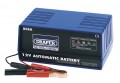 DRAPER 12V AUTOMATIC BATTERY CHARGER - 12A �39.95 For Workshop And Home Use. Automatically Reverts To Safe Trickle Mode When Battery Fully Charged Thus Maintaining A Fully-charged Battery. Intermittent 8a Charge Setting. Features Include Led Battery 