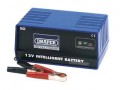 DRAPER 12V INTELLIGENT BATTERY CHARGER - 6A �47.95 For Workshop And Home Use. Fully Automatic With Temperature Sensor Compensation And Continuous Adjustment Of Unsupervised Charging. Maintains Battery In A 100% Fully Charged State. 6a Charge Setting. 