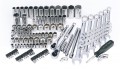 DRAPER 114 PIECE EXPERT 3/8, 1/2\" SQUARE DRIVE TOOL KIT �83.43 Expert Quality, Socket And Spanner Set Manufactured From Selected Steels Hardened, Tempered, Chrome Plated And Polished For Corrosion Protection. Packed In Blow Mould Carrying Case And Display Sleeve.