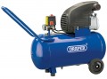 DRAPER 50L 230V AIR COMPRESSOR �169.95 Features:
� 1.5kw (2hp)� Suitable For Workshop Use� Thermal Motor Protection Overload, On/off Pressure Switch, Pressure Regulator And Pressure Gauge� Wheels And Transport Handle� Bs Approved Non-rewi