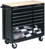 DRAPER 14 DRAWER EXPERT PLUS TOOL CHEST �799.95 Expert Quality Plus, Fourteen Drawer Roller Cabinet With Pulling Handle, Manufactured From Sheet Steel With Powder Coated Finish. Fitted With Two Fixed And Two Braked Swivelling Wide Diameter Castors 