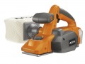 A.E.G. Power Tools BHO 18 Cordless Planer 18 Volt + 2 x 3Ah Li-Ion Batteries �299.95 - Additional Front Handle With Soft-grip For Convenient Two Hand Working- Large Dust Bag For A Dust Free Working Area- Adjustment Switch For Easy Adjustment Of Cutting Depth- Front And Rear Shoe Have 