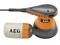 A.E.G. Power Tools EX 125E 230 Volt Random Orbit Sander 125mm �64.99 Variable Speed For Optimum Controlsoft Start And Pad Brake For A Gouge Free Workpieceergonomic, Compact Designthrough-body Sealed Slide Switch For Reliability And Ease Of Useconvenient Hook And Loop P
