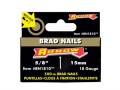 Arrow BN1810IP Brad Nails Pack 2000 15mm 18g �4.99 Brad Nails To Fit The Following Arrow Staplers T50pbn, Et100 And Et200
15 Mm Brad Nails (box 2000) To Fit Et100 And Et100kit.