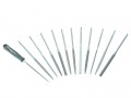 BAHCO  2-472-16-2-0 NEEDLE FILE SET OF 12 16CM CUT 2 �84.99 Sandvik File 2-472 Seriesset Of Twelve Files In Snapshut Plastic Wallet With Hanging Hole. One Of Each Of The Following : Hand, Flat, Half Round, Round, Three Square, Square, Crossing, Knife, Barrette