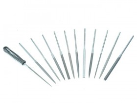 BAHCO  2-472-16-2-0 NEEDLE FILE SET OF 12 16CM CUT 2