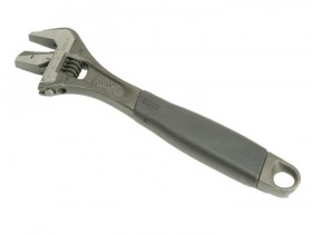 BAHCO   9072P BLACK ERGO ADJ WRENCH 10IN REV JAW