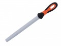 BAHCO  HRFM-10 HALF ROUND FILEMASTER �23.99 Bahco Hrfm-10 Half Round Filemasterfilemaster With Curved Tooth Style For Use On Soft Alloys, Lead, Aluminium. Fillers And Soft Woods Size 10inergo Handle For Comfort And Grip.