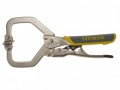 C H Hanson Automatic C Clamp 180mm (7in) Swivel Pads Soft Grip Handle �19.19 Automatic Adjusting C- Clamp With Swivel Pads. It Has A Patented Design, Which Automatically Locks On Any Size Without Adjusting. 7 Times Faster And 100% Easier Than Traditional Locking Clamps. The s