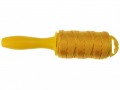 C H Hanson 76m (250ft) Twisted Gold Nylon Line & Reel �4.99 This High-visibility Line Is Made From 100% Nylon Which Provides Superior Strength.&nbsp; This Product Is Ideal For Temporary Area Marking For Contractors Etc. It Has A Free-standing Stakeable Handle 