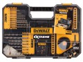 DEWALT Extreme Drill & SDS Set 100 Piece £58.95 The Dewalt Extreme Drill & Sds Set Contains A Mixture Of The Most Popular Power Tool Accessories. The Case Is Tstak Compatible And Will Easily Integrate With Existing Draw Modules.
Contai