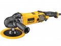 DeWalt DWP849X 240 Volt  Variable Speed Polisher �149.95 The Dewalt Dwp849x Is A 150mm And 180mm Variable Speed Polisher With Rubber Overmoulded Gearcasing And Variable Speed Trigger Allowing The Operator To Control The Speed Of The Unit By Adjusting The Fo
