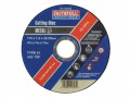 Faithfull Cut Off Disc for Metal 115 x 1.2 x 22mm FOR 25 �20.25 These Metal Cutting Discs Must Never Be Used For Grinding And Must Always Be Presented To The Workpiece At An Angle Of 90 Degrees.
Size. 115mm X 1.2 X 22mm.
It Is Important To Choose Between A Metal