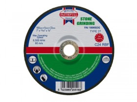 FAITHFULL DEP CENTRE GRIND DISC 180X6X22 STONE was �2.03