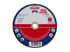 FAITHFULL  CUT OFF WHEEL 230X3.2X22 METAL FOR 25