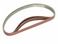 Faithfull Cloth Sanding File Belt 455mm Pack 5 Assorted �4.48 Aluminium Oxide Resin Bonded Onto A Durable x-weight Cloth Belt For Use On Powerfile Sanders And Suitable For Both Stock Removal And Finishing Applications. Ideal For Use On Hardwoods, Softwoods, Fe
