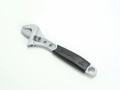 FAITHFULL CONTRACT ADJ SPANNER 300MM �9.99 I Section Construction Drop Forged Moulded Soft Grip Handle Jaw Capacity 40mm 17mm Ring Spanner Handlesize 300mm