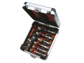 FAITHFULL COMBINATION AUGER BIT SET 6PC 10-25MM STUBBY �19.95 A 6 Piece Set Of Short Series Combination Auger Bits In A Rugged Aluminium Case, For Use In Confined Spaces. Can Be Used In A Power Drill Or Hand Brace. Contains 1 Of Each. 10mm 13mm 16mm 19mm 22mm An