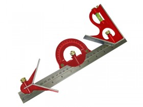 Faithfull Combination Square Set 300mm (12 in)